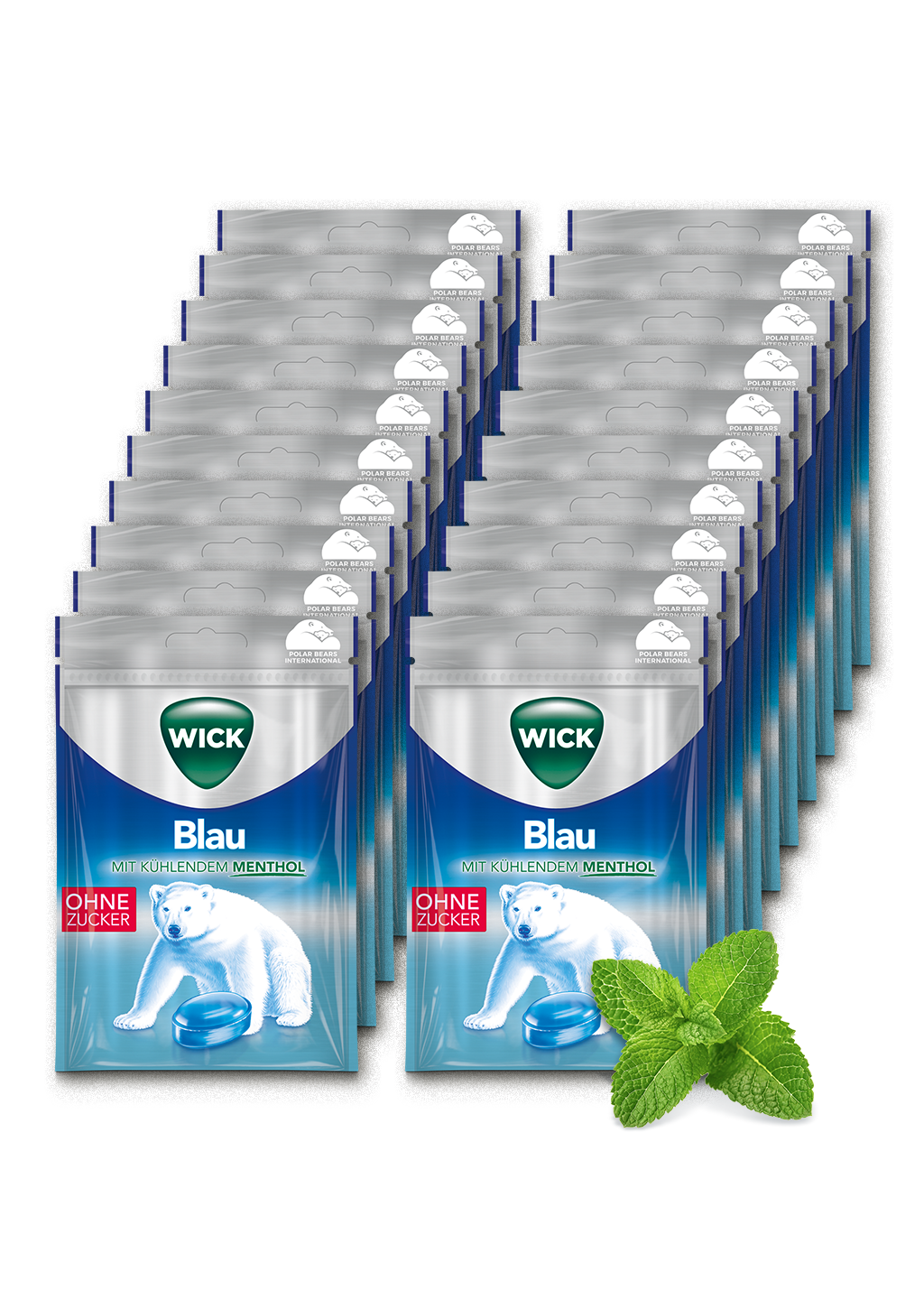 WICK Blau 72g 20er Karton