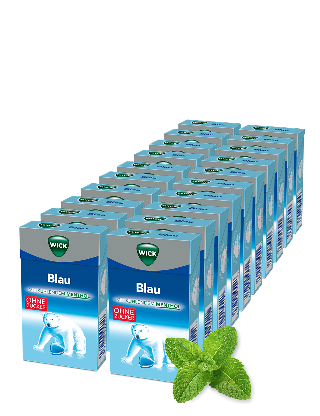 WICK Blau 46g 20er Karton