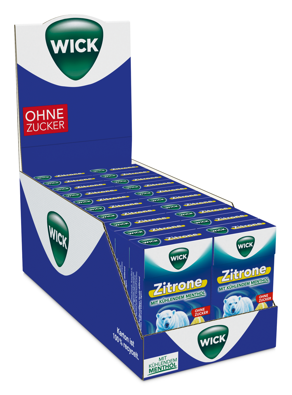 WICK Zitrone Boxen Vorratspaket
