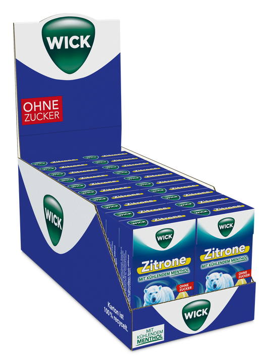 WICK Zitrone Boxen Vorratspaket