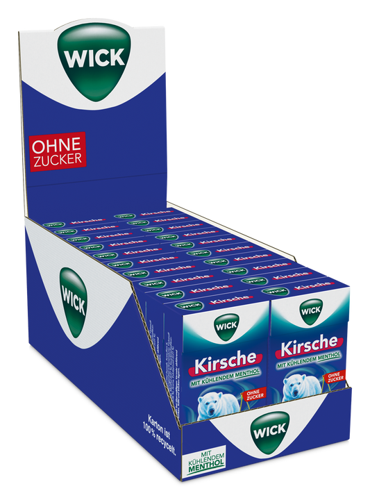 WICK Kirsche Boxen Vorratspaket