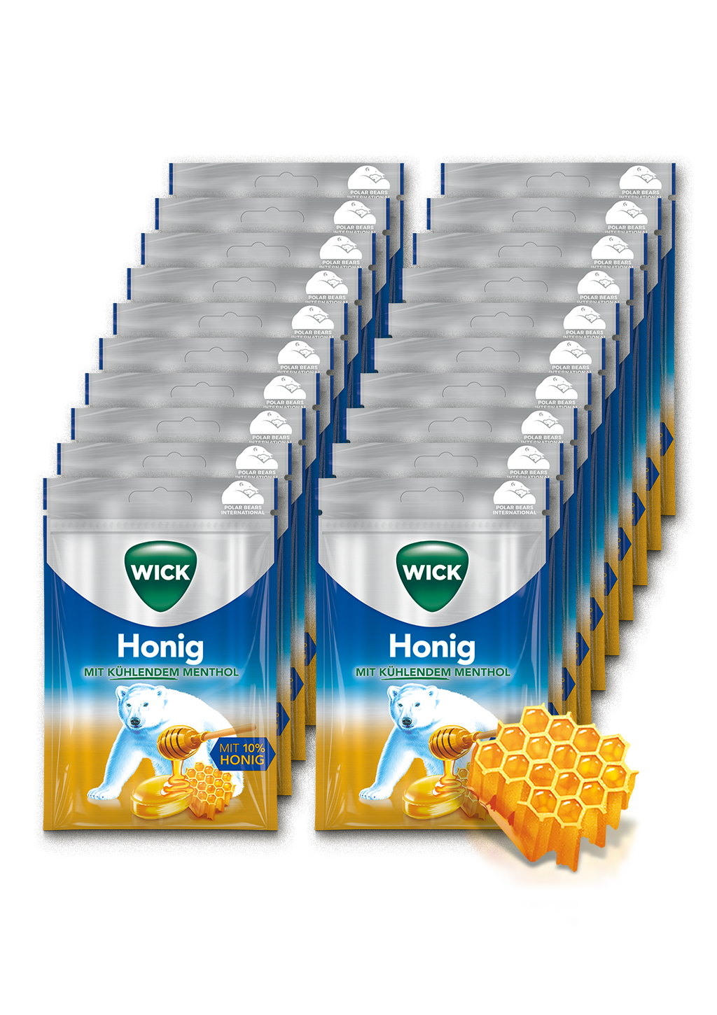 WICK Honig 72g 20er Karton