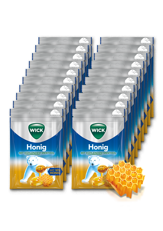 WICK Honig 72g 20er Karton
