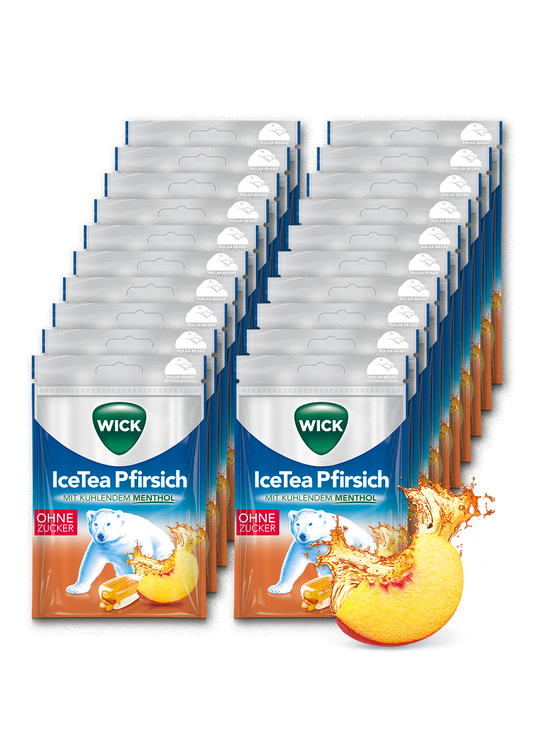 WICK IceTea Peach 72g 20er Karton