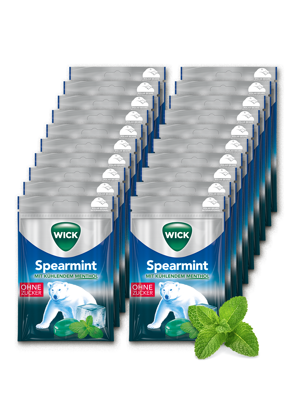 WICK Spearmint 72g 20er Karton
