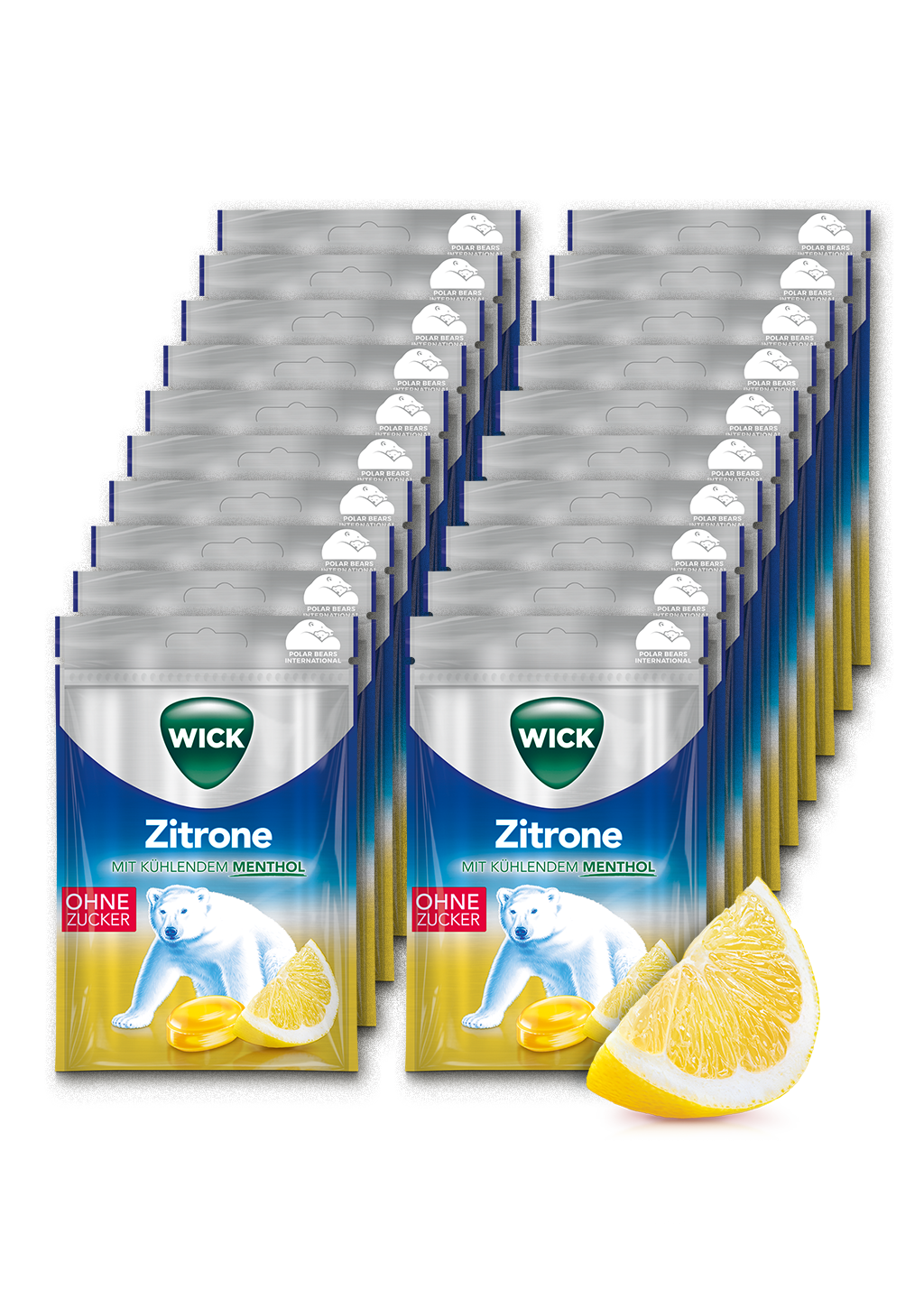WICK Zitrone 72g 20er Karton