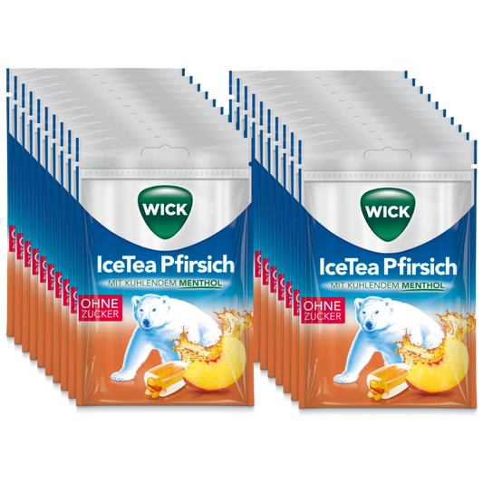 WICK IceTea Peach Vorratspaket