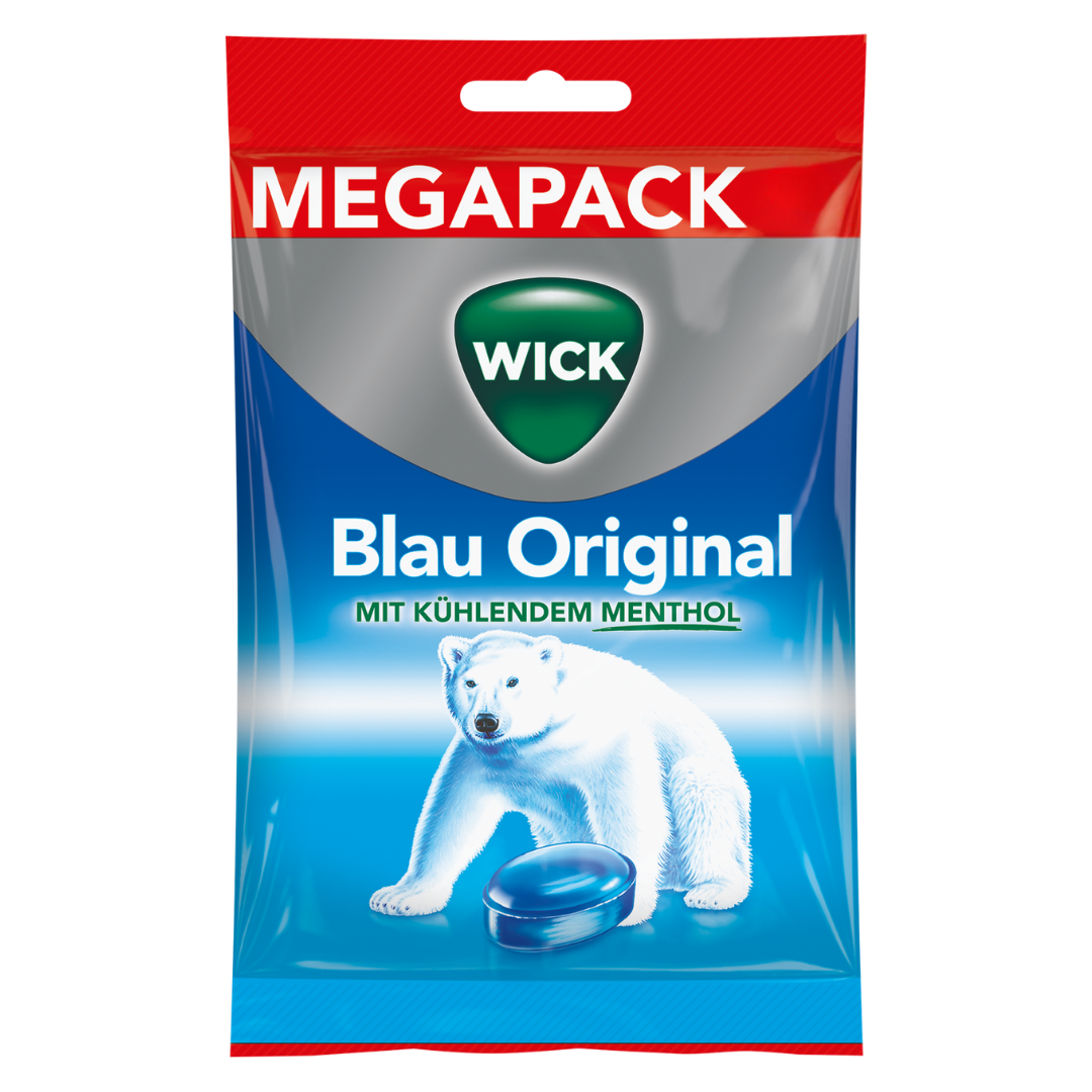 WICK Blau mit Zucker