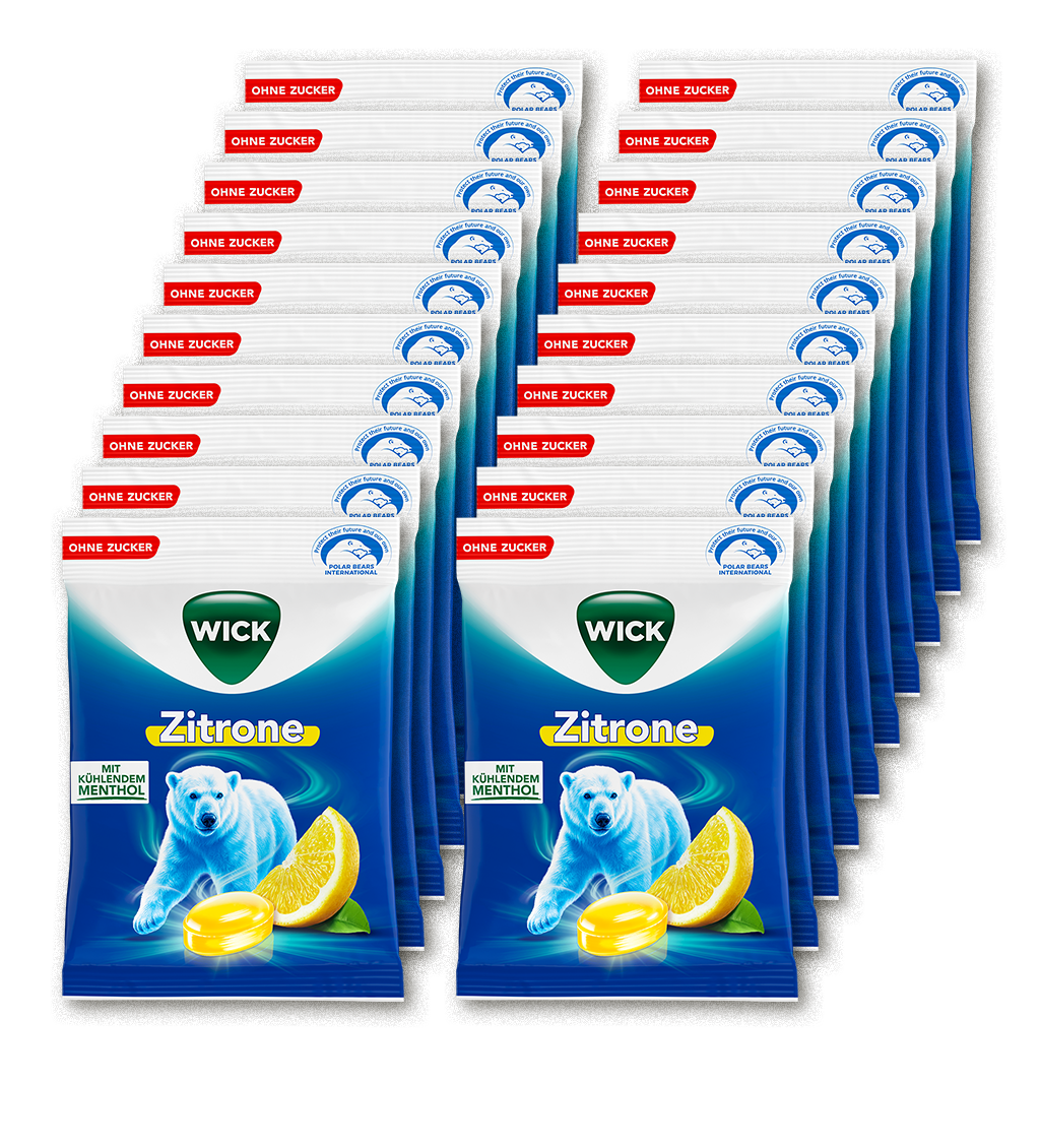 WICK Zitrone Vorratspaket