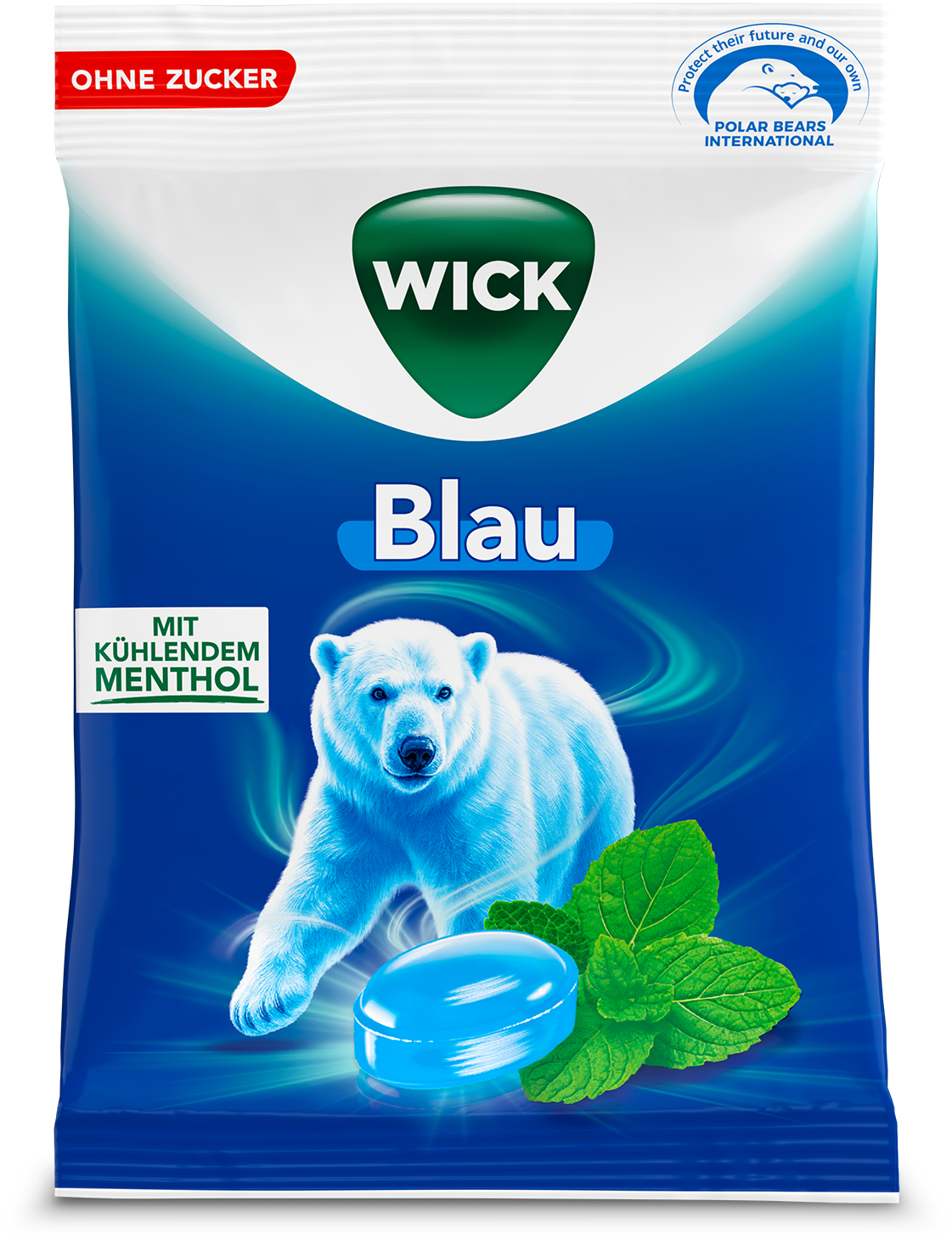 WICK Blau