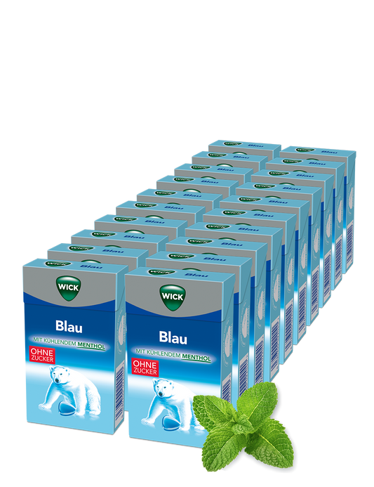 WICK Blau 46g 20er Karton